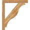 Ekena Millwork Funston Block Rough Sawn Bracket, Western Red Cedar, 4"W x 38"D x 44"H BKT04X38X44FST05RWR - alternate 4
